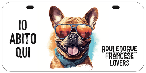 Targa Bouledogue Francese