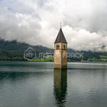 Quadro Lago di Resia Trentino Alto Adige